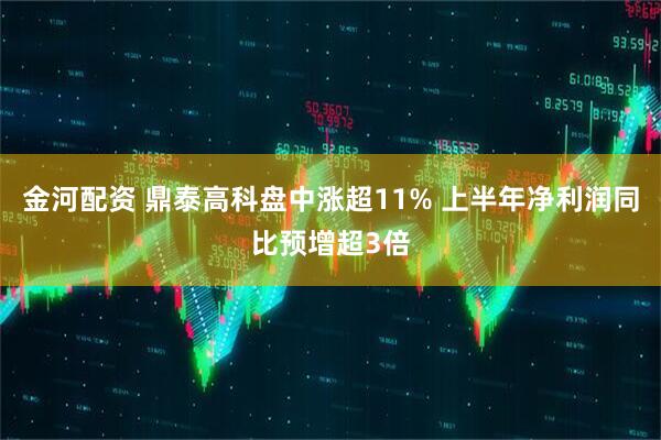 金河配资 鼎泰高科盘中涨超11% 上半年净利润同比预增超3倍
